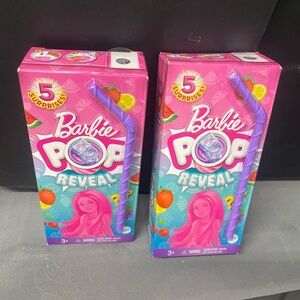2x brand new Barbie Pop Reveal 5 surprises